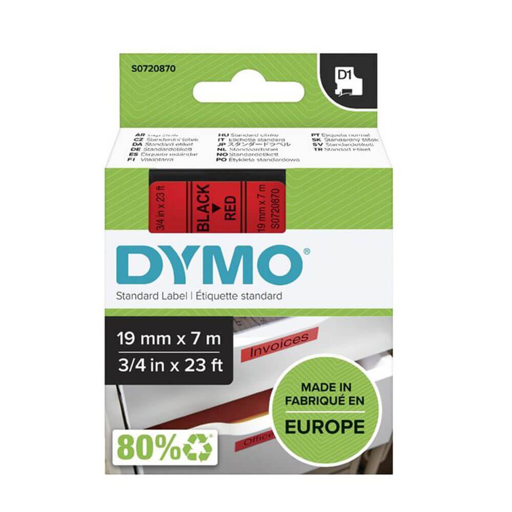 Dymo D1 Tape Etichetta 19mmx7m