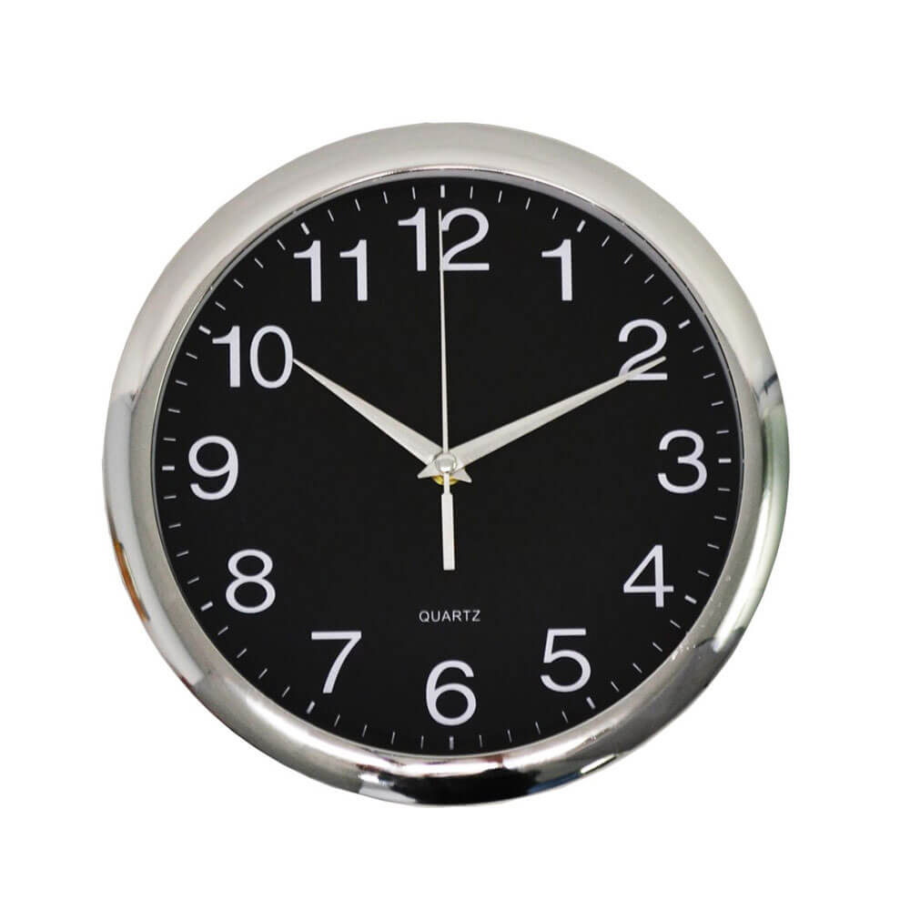Itaplast round clock cromo cornice