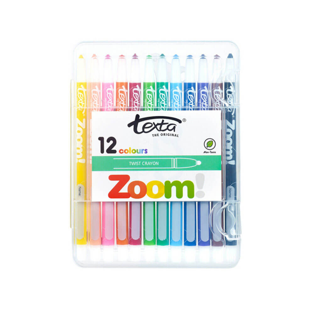 Testa Zoom Twist Crayons assortiti (12pk)