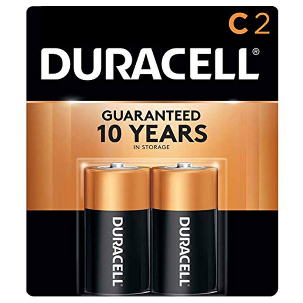 Batteries alcalines Duracell (C)