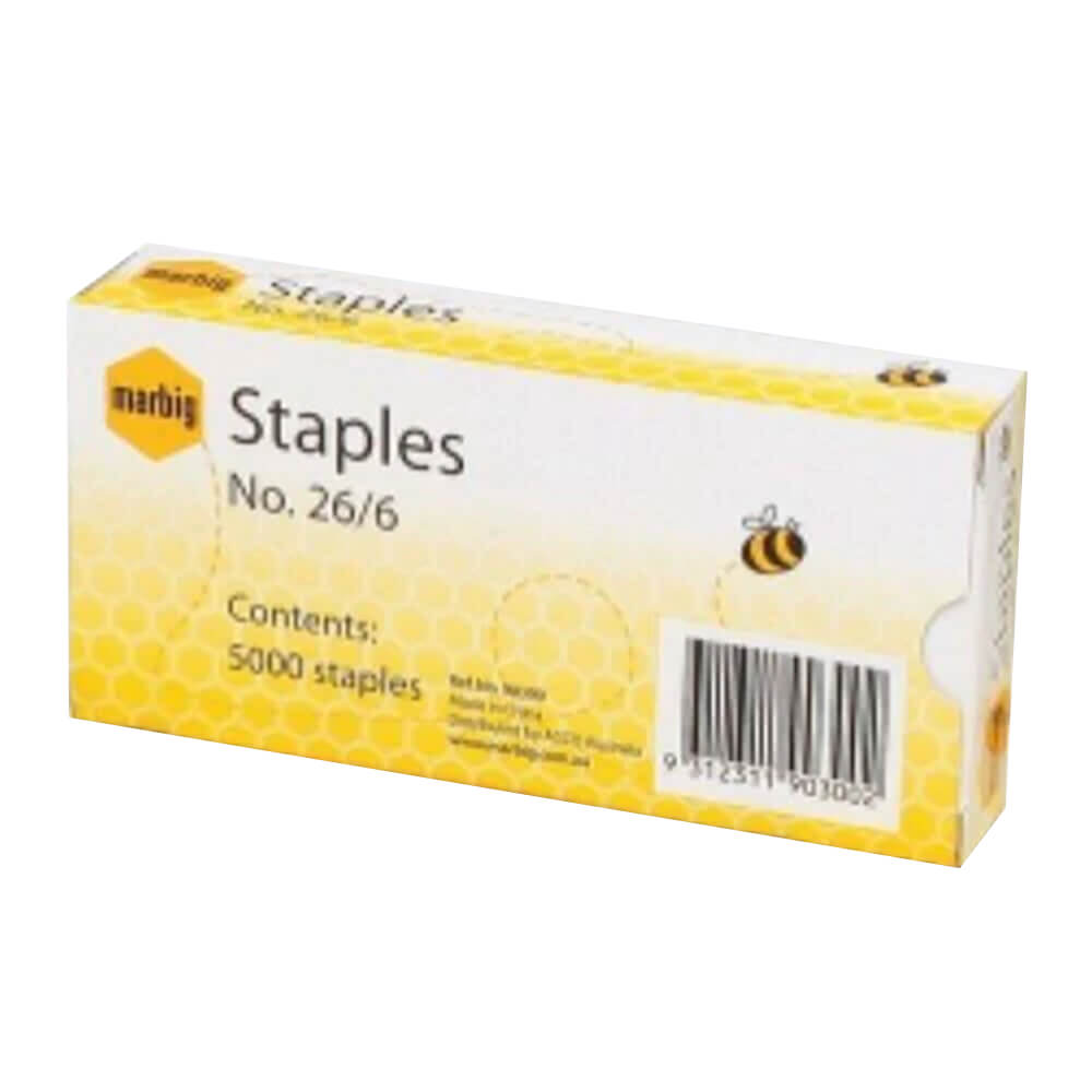 Marbig Staples Rechill 5000 / Box (n ° 26/6)