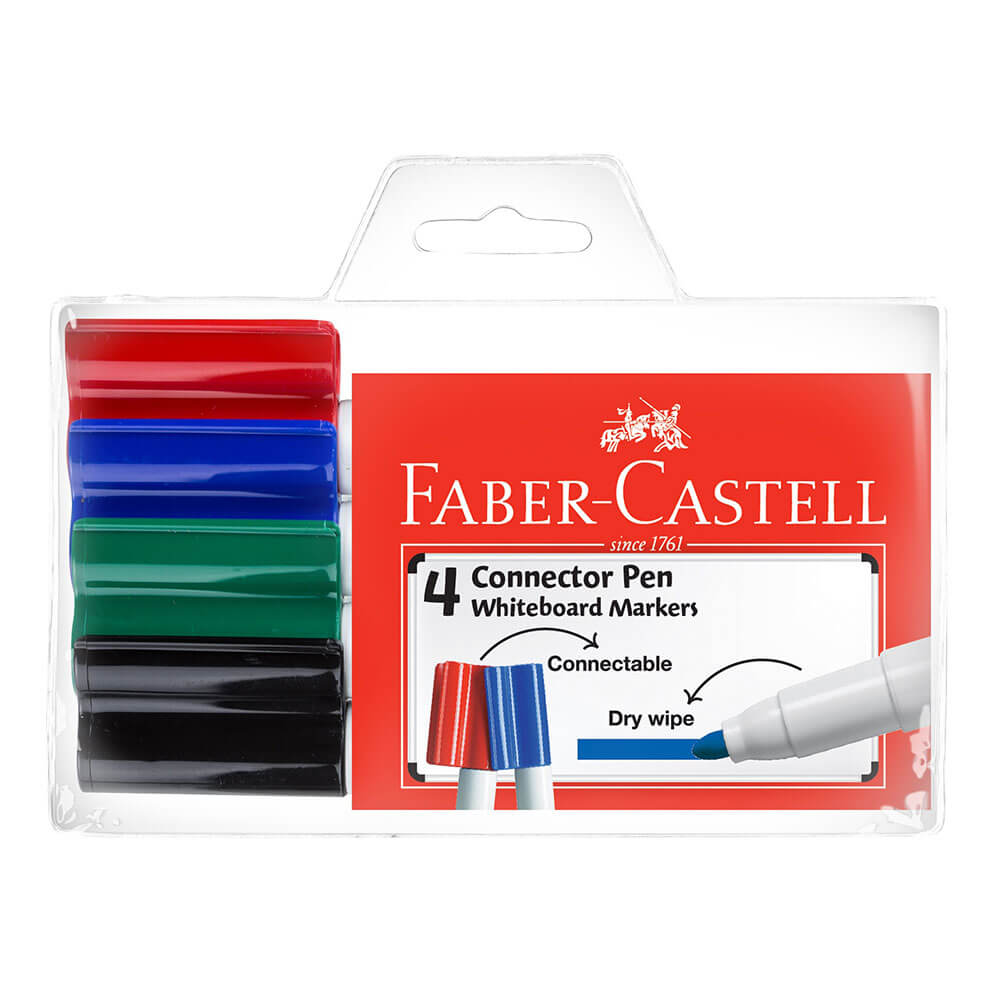 Faber-Castell Whiteboard Markery (4pk)