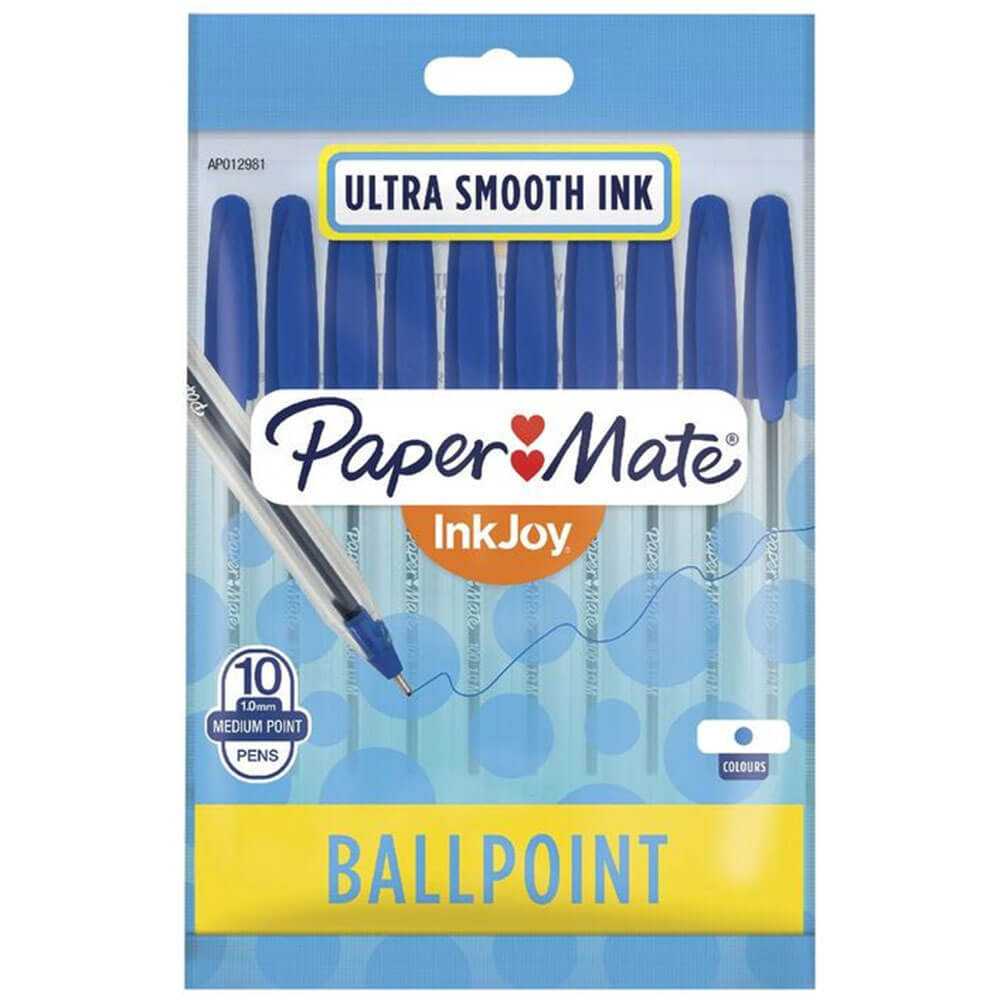 Paper mate Inkjoy Ballpoint Pen Medium 1,0 mm 10pk