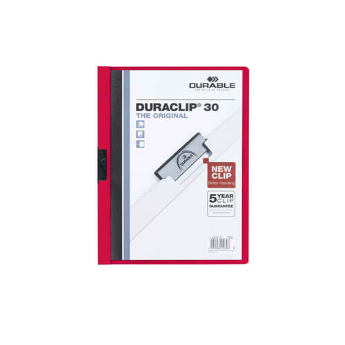 Durable Duraclip 30 Sheet Clamp Flat File (A4)