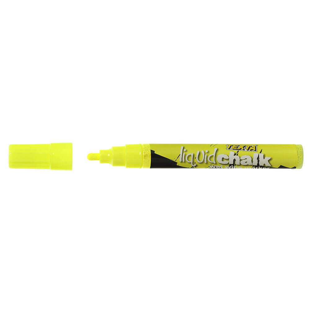 Texta Liquid Chalk Bullet Tip Wet Wipeマーカー