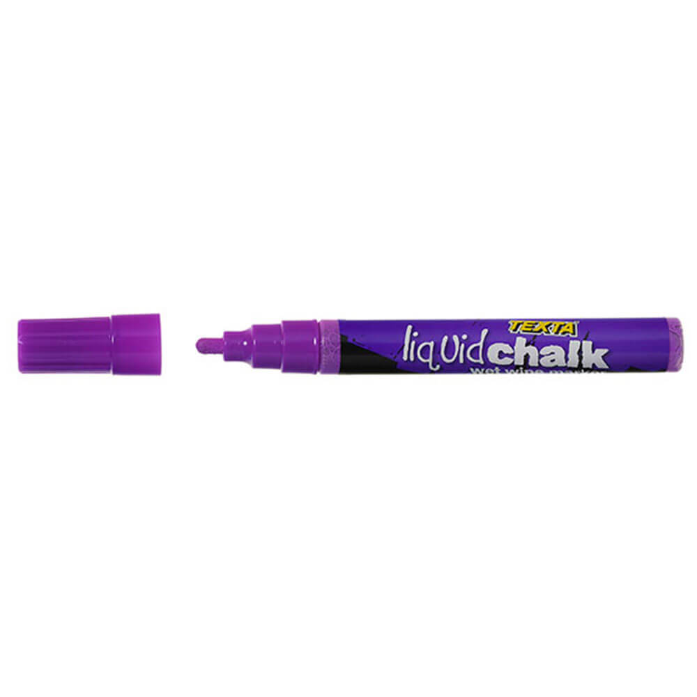 Texta Liquid Chalk Bullet Tip Wet Wipe Marker