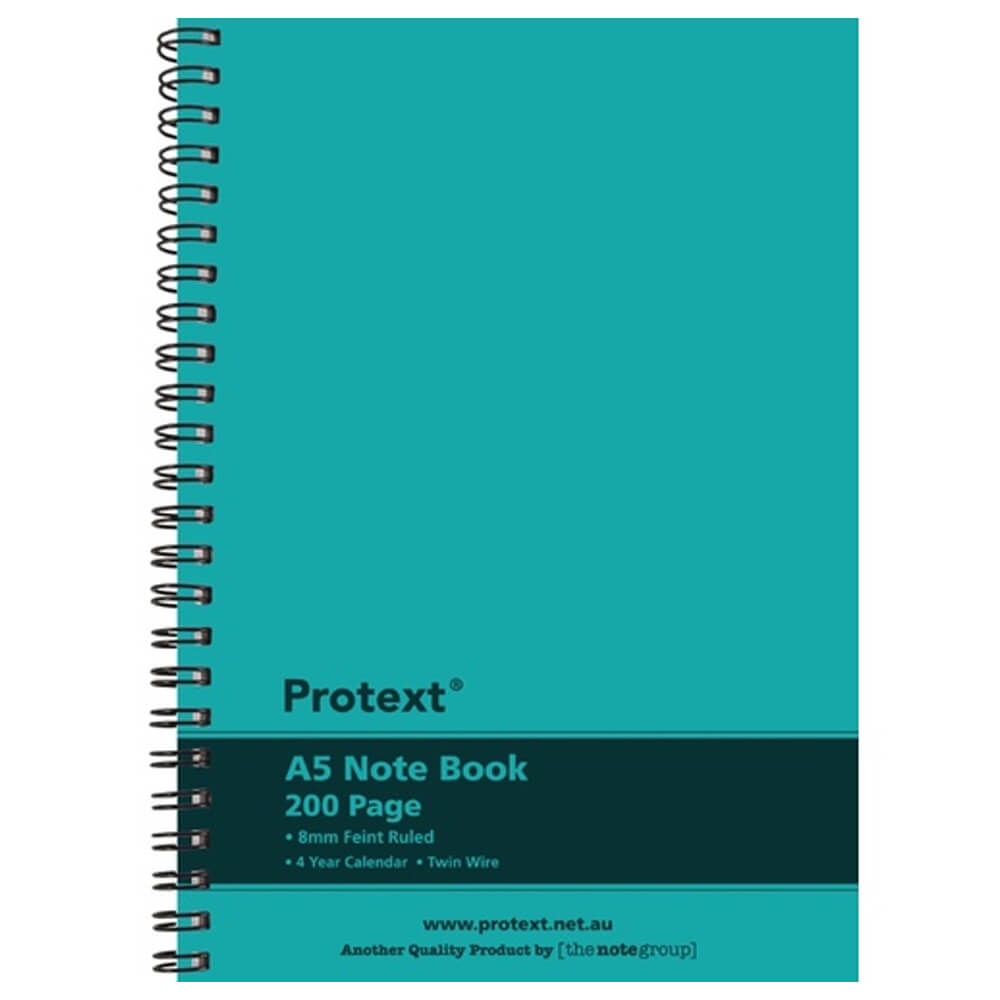 Protext Twin Wire Notebook 200 pagine (A5)