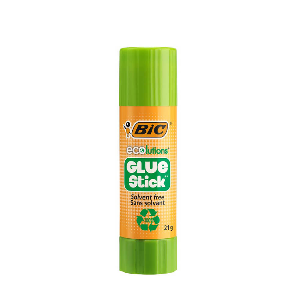 BIC Eco-recyclé Clear Glue Stick