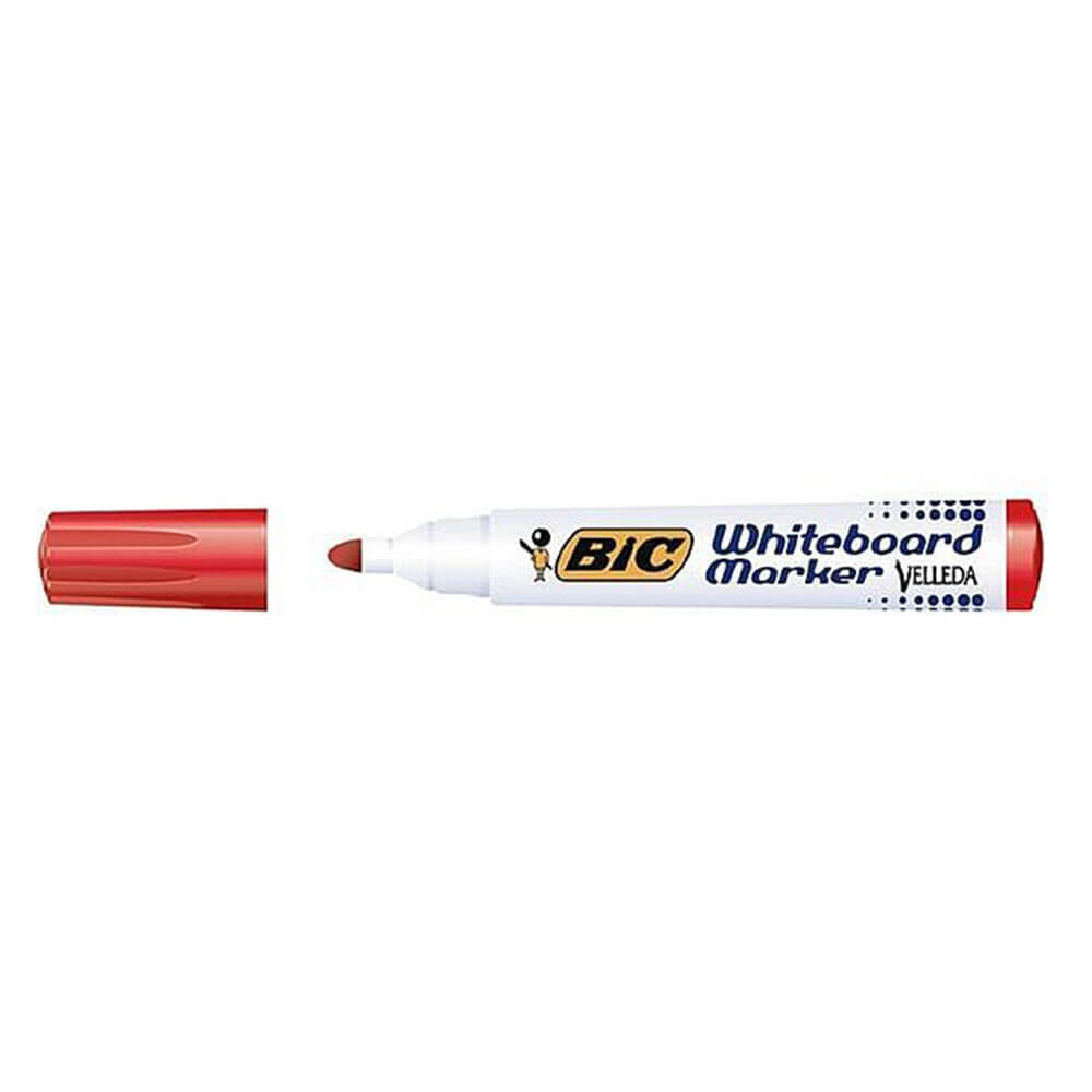 Marcador de ponta de bullet bic whiteboard (caixa de 12)