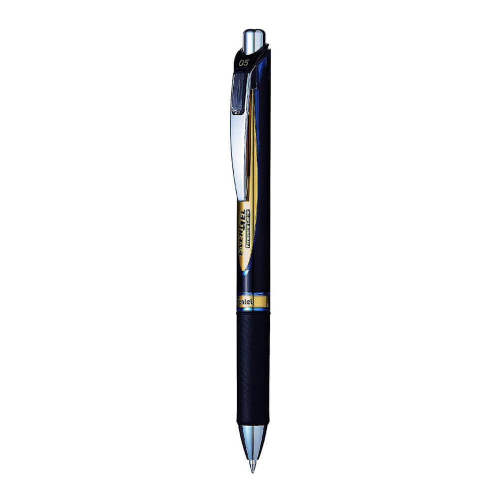 Pentel EnerGel Retractable Metal Tip Pen (0.5mm)