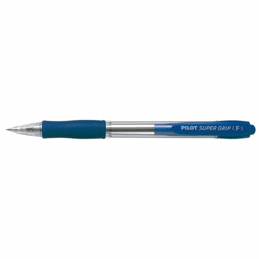 Pilot BPGP Super Grip rétractable Fine Pen 12pcs