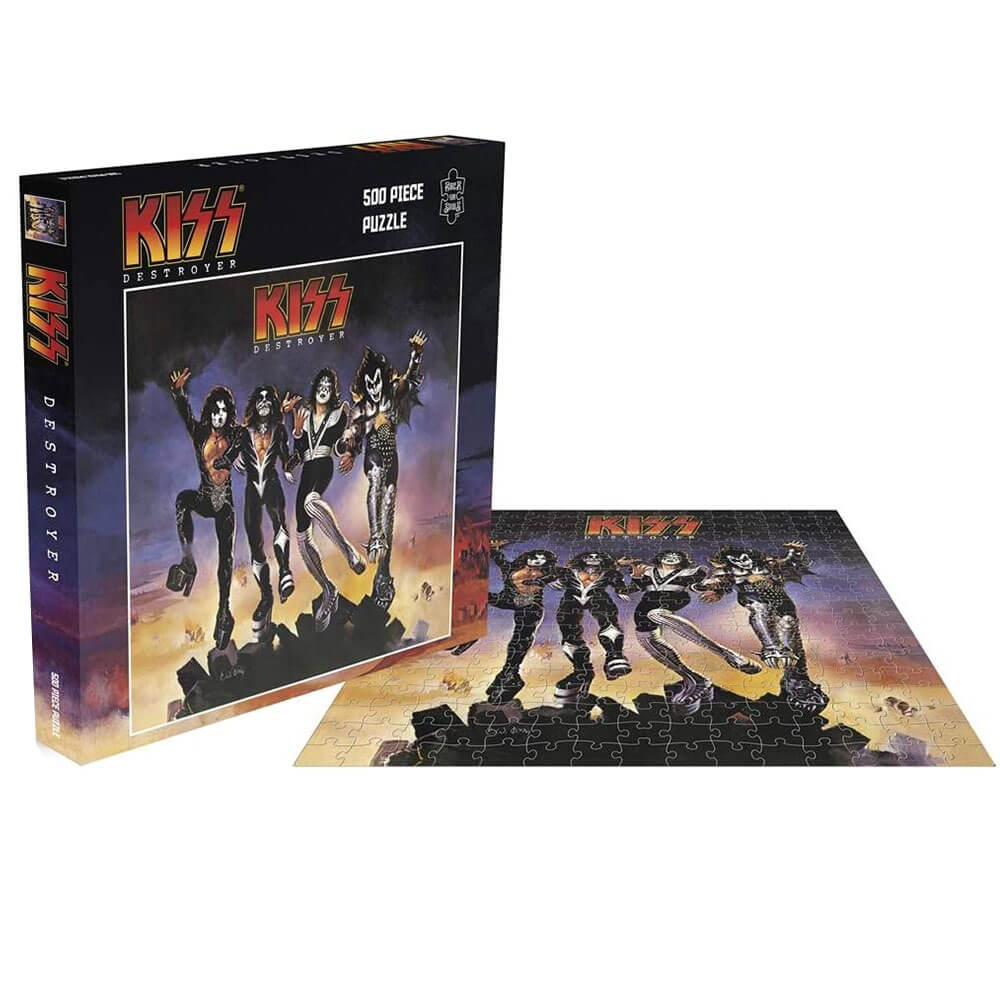 Serras de rock Kiss Puzzle (500pcs)