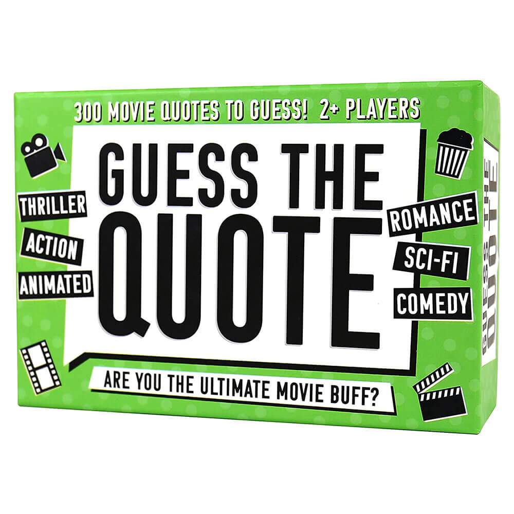 Gift Republic Guess the Quote Card Game