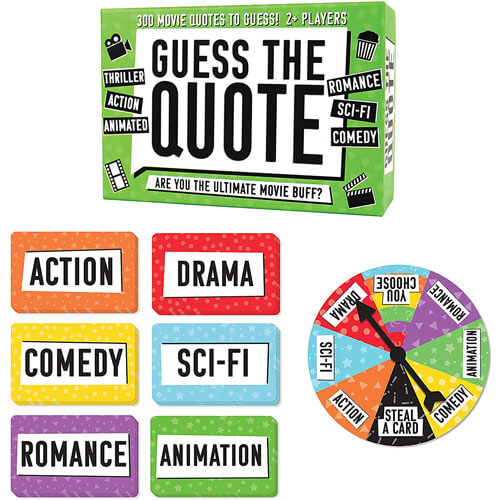 Gift Republic Guess the Quote Card Game