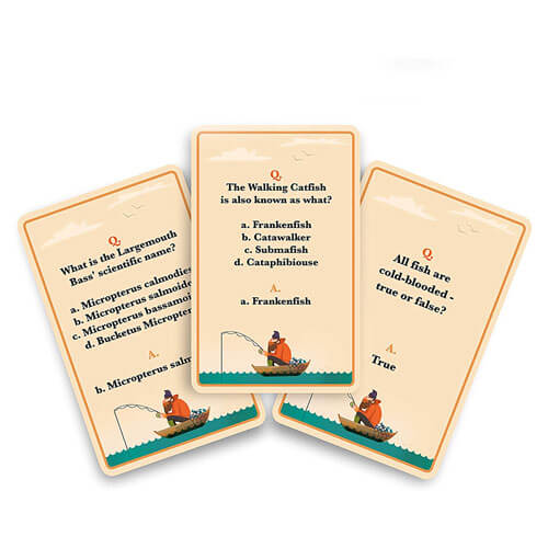 Gift Republic Fishing Trivia Cards